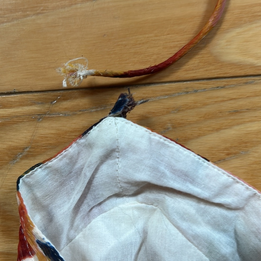 Vintage Y2K Abercrombie & Fitch Floral Top Straps Needs Repair As Is - Picture 7 of 13
